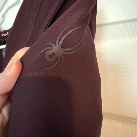 Spyder Active Maroon Zip-Up Jacket - Picture 5 of 7